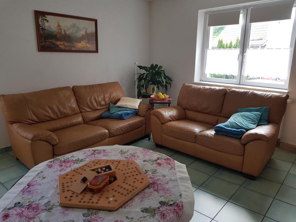 טאלה Ferienwohnung Burgenblick מראה חיצוני תמונה